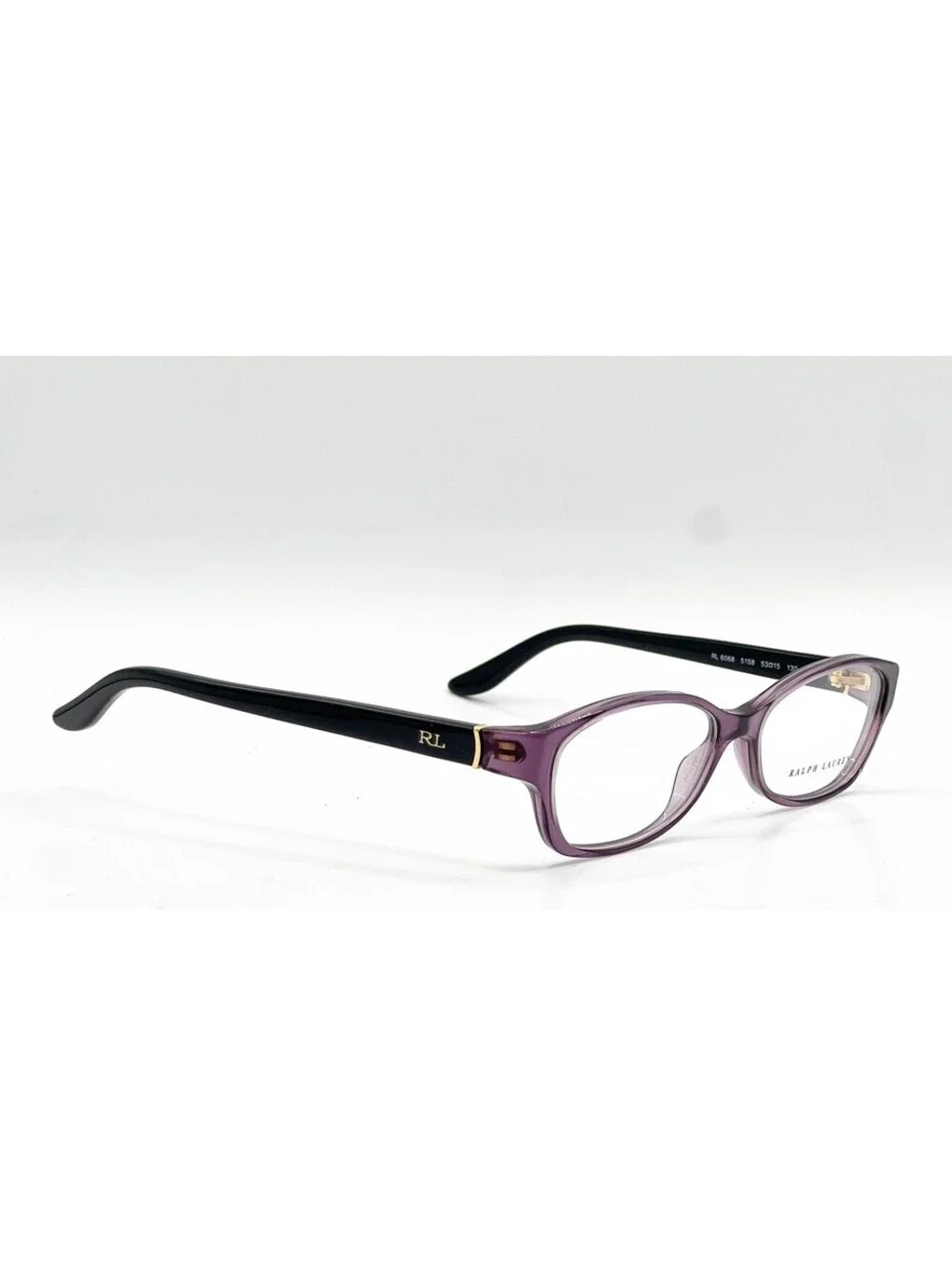 Ralph Lauren RL 6058 5158 Shiny Dark Havana Red Eyeglass Frames 53-15-130